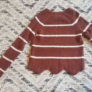 Striped Sweater Size Small